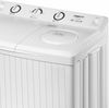غسالة نصف أتوماتيك كرافت، تحميل علوي، 12 كجم، حوضين، CTT1B12W - أبيض product image 2