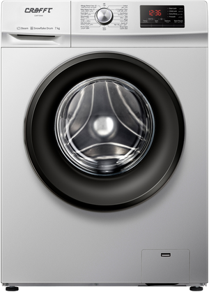 غسالة أتوماتيك كرافت، تحميل أمامي، 7 كجم، 15 برنامج، CWF70HW - أبيض product image