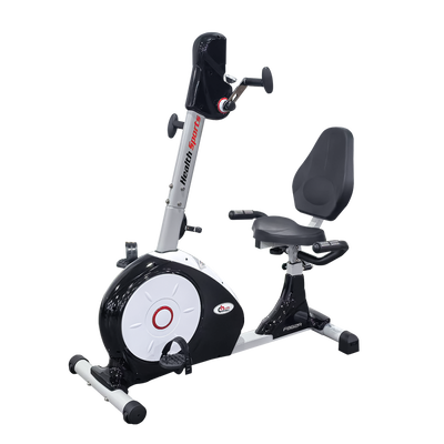 دراجة تمارين هيلثي كير، وزن حتي 100 كجم، شاشة 2 بوصة، LCD، 8 مستويات - اسود product image 2