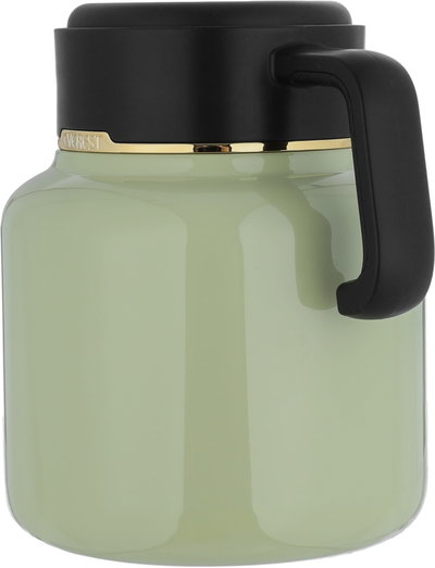 Sarah Steel Al Saif Gallery thermos, 1.5 liters, black handle, digital screen - black green product image 4