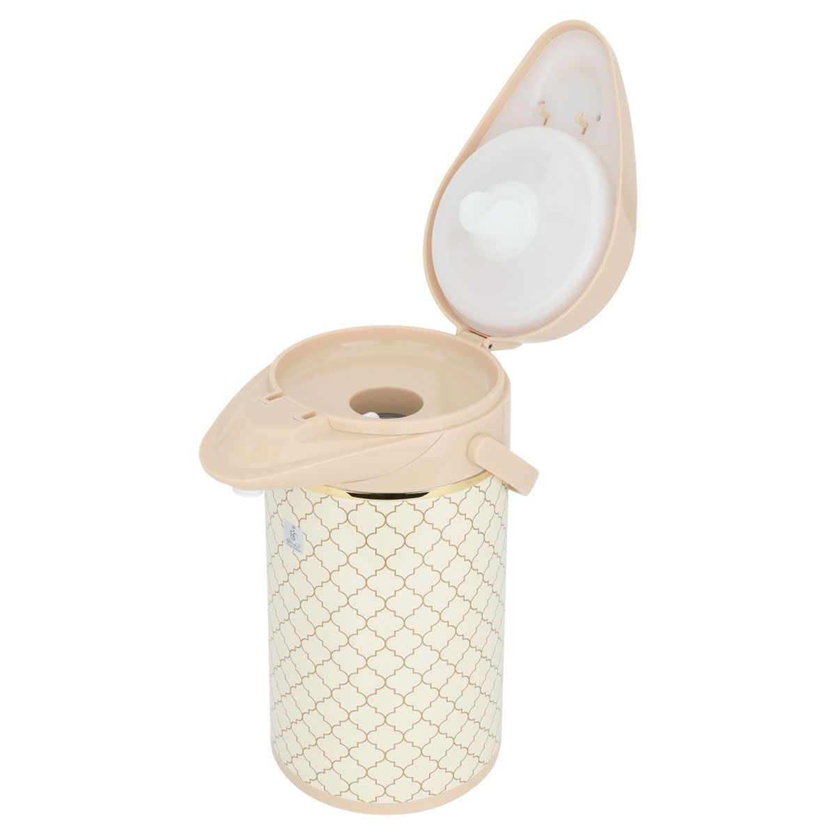 Timeless Jaguar thermos, 2.5 liters, thermal glass inner container, steel outer shell - beige product image 3