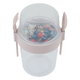 حافظة طعام رحلات بلاستيك السيف غاليري - وردي product image 1