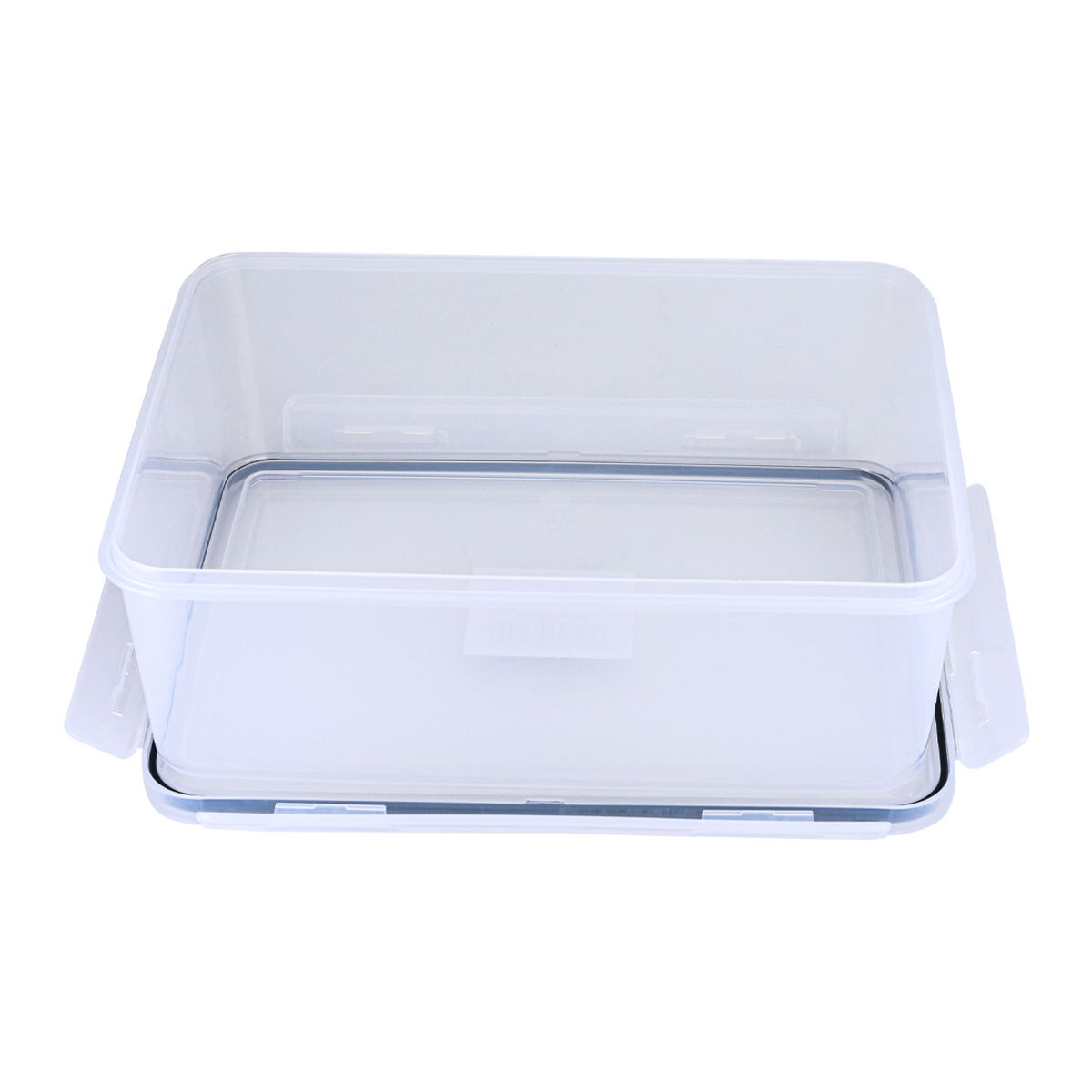 حافظة طعام بلاستيك السيف غاليري، 4300 مل، مستطيل - شفاف product image 4