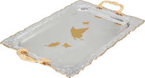 طقم طوفريات كندا استيل السيف بلص، 3 قطع، مستطيل - فضي ذهبي product image 2