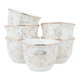Al Saif Gallery Porcelain Coffee Cup Set, 12 Pieces - White product image 1