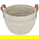 Al Saif Gallery wicker basket, round, 35 x 35 x 25 cm - light beige product image 1