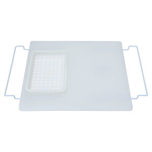 Al Saif Gallery Plastic Cutting Board with Drainer - White product image 2