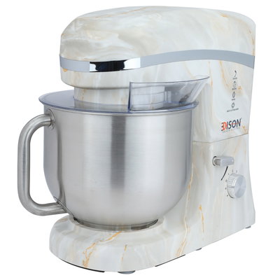 Edison Basic Plus Electric Stand Mixer, 1000 Watt, 6.5 Liter - White product image 3