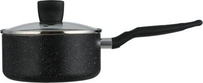 طقم قدور دارك ستون 2 جرانيت تيفال، غطاء زجاج، 11 قطعة - أسود شفاف product image 12