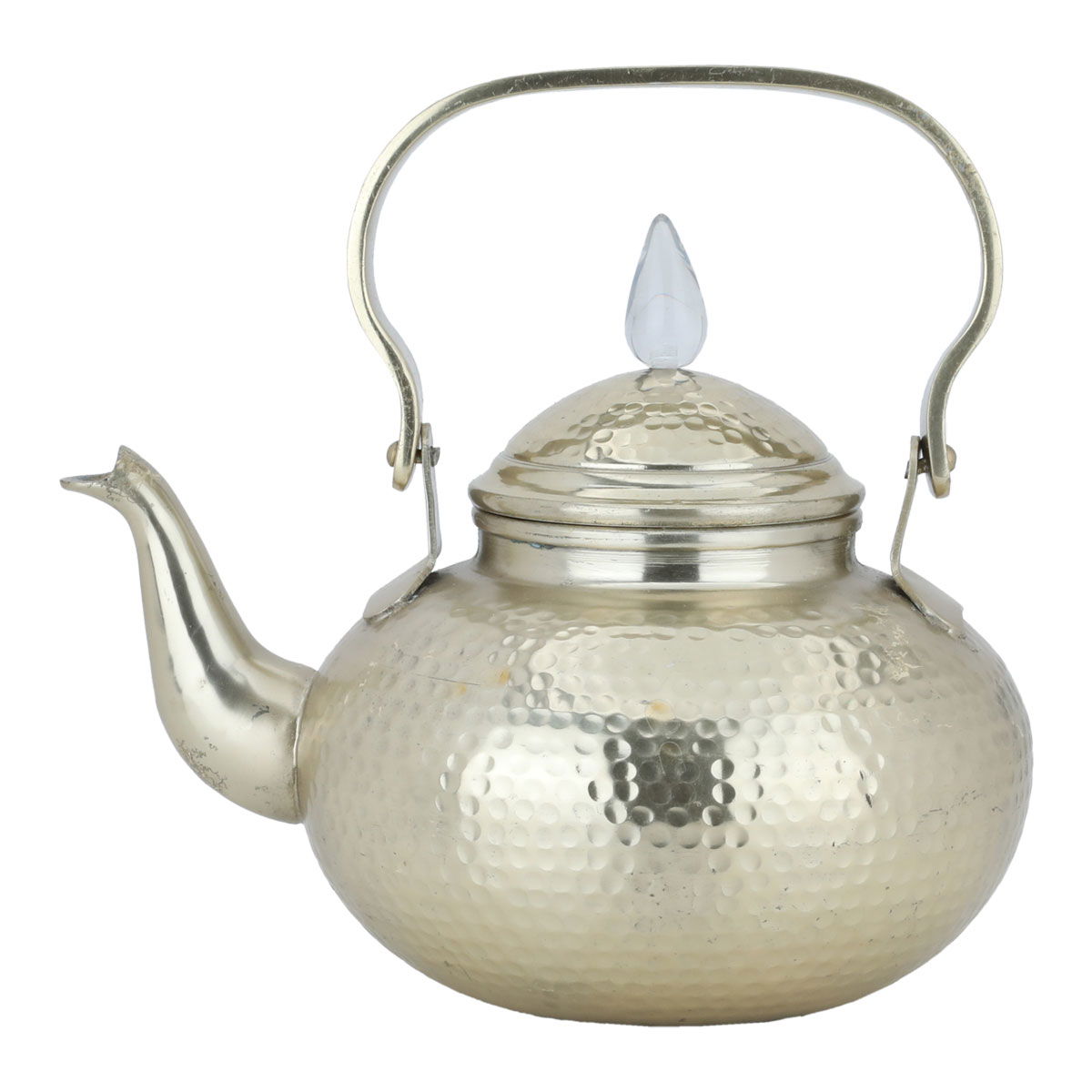 Al Saif Gallery Steel Teapot, 1.2 Liter, Round - Silver product image 1