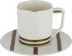 Al Saif Gallery Porcelain Coffee Cup Set, 12 Pieces - Light Beige product image 2