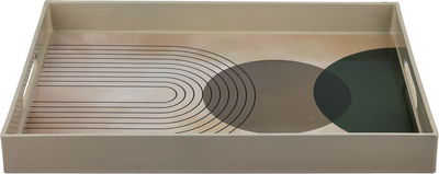 Al Saif Gallery Tawfria Plastic Presentation, 40x30x4 cm - Beige product image 1