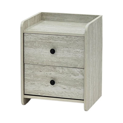 كومدينه خشب ام دي اف، 50×40×40 سم، 2 درج - رمادي product image 3