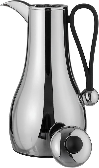 طقم ترامس غيم السيف غاليري، قطعتين، 1/1 لتر، حافظة داخلية زجاج، يد اسود - فضي product image 5