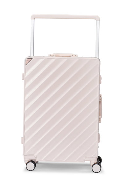 طقم شنط سفر بولي كربونات ليمرا، 2 مقاس، 4 عجلات، LMA-1900 - وردي product image 5