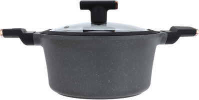 طقم قدور جرانيت تيتانيوم نيوكلاين ، 9 قطع - رمادي product image 6