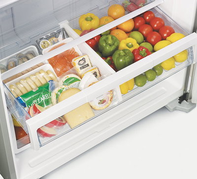 ثلاجة فريزر علوي هيتاشي، 21.2 قدم، 600 لتر، انفرتر، R-V805PS1KV-1BSL - فضي product image 6