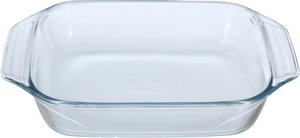 صينية طهي زجاج بايركس، 31×20×6 سم، مربع - شفاف product image 2