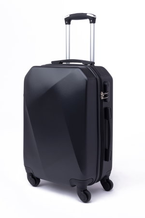 طقم شنط سفر ABS ليمرا، 5 مقاسات، 4 عجلات، زاويه 360 درجة، LMA-1134 - أسود product image 2