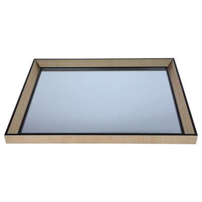 مراية زجاج السيف غاليري، 46×56 سم، مستطيل - ذهبي product image 2
