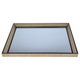 مراية زجاج السيف غاليري، 46×56 سم، مستطيل - ذهبي product image 2