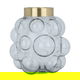 Al Saif Gallery glass vase, round - grey product image 1