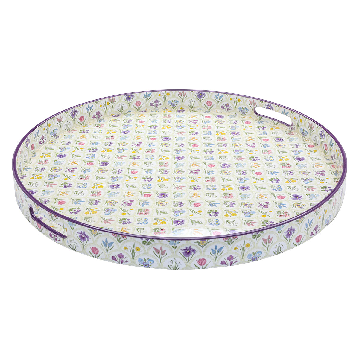 طوفرية بلاستيك السيف غاليري، 60×60×5 سم - موف product image