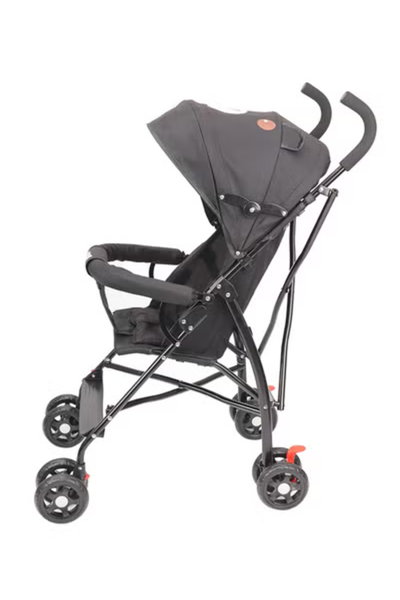 عربة اطفال قابلة للطي فان مومنت، مظلة قابلة للتعديل - اسود product image 5