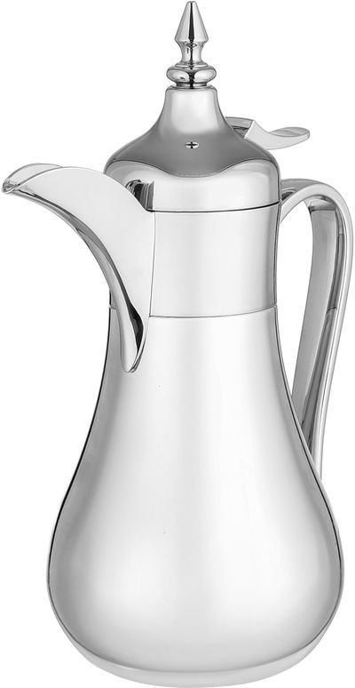 دلة قهوة ستانلس ستيل ريجال، 1 لتر، حافظة داخلية أستيل، ضغاط - فضي لامع product image 3