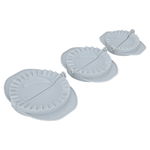 قالب معجنات بلاستيك السيف غاليري، 3 قطع - رمادي فاتح product image 1