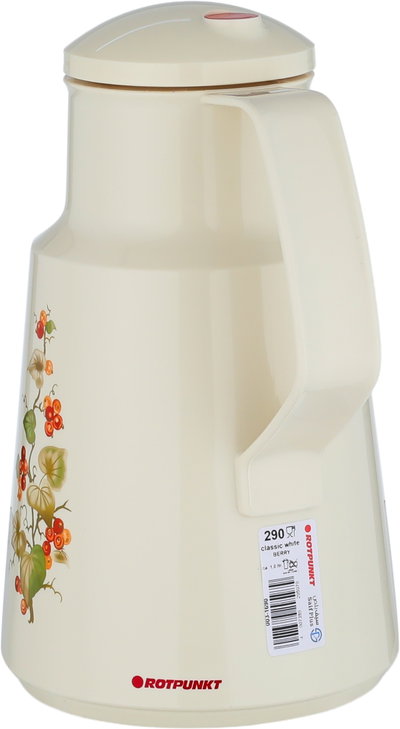ترمس روتبونت، 1 لتر، حافظة داخلية زجاج، هيكل خارجي بلاستيك - كريمي product image 3