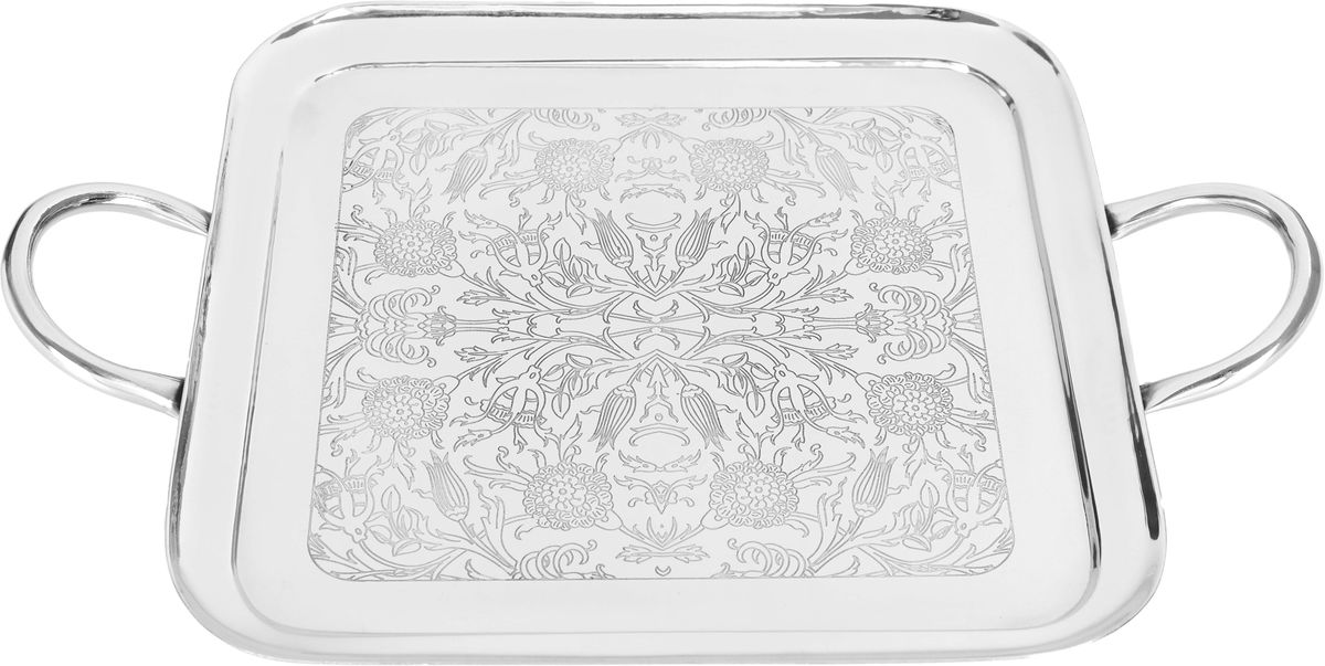 Tofariya Etzel Al Saif Gallery Presentation, 27.5 x 27.5 cm, square - silver product image