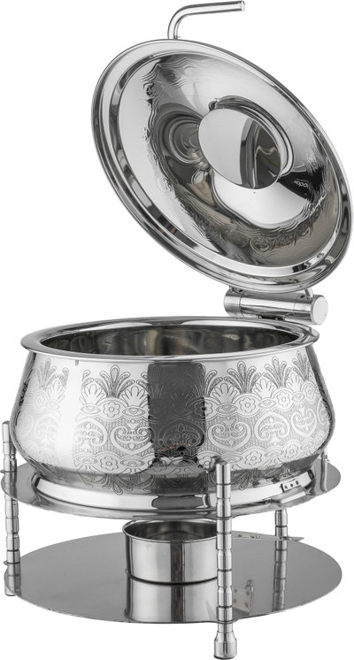 Al Saif Gallery Stainless Steel Food Warmer, 5 Liters - Silver product image 2