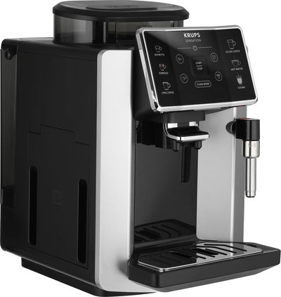 Krups EA910 Automatic Coffee Maker, 1.7L, 1450W, Touchscreen, 5 Grind Levels - Black Silver product image 2