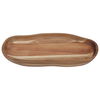 Al Saif Gallery Wooden Serving Plate, 40X19X5 Cm - Brown product image 1