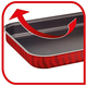Tefal Oven Tray Set, 3 Pieces - Red product image 5
