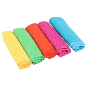 طقم مناشف قماش السيف غاليري، 30×30 سم، 5 قطع - ملون product image 2