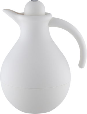 Banan Timeless Thermos, 1 Liter, Glass Interior, Push-Button Lid - Beige product image 2
