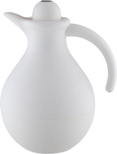 Banan Timeless Thermos, 1 Liter, Glass Interior, Push-Button Lid - Beige product image 2