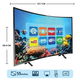 تلفزيون بدون اطار سمارت نيكاي، 55 بوصة، UHD، 4K، اندرويد، UHD5500CSLED - اسود product image 3
