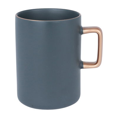 مج قهوة بورسلان السيف غاليري، 0.38 لتر - رمادي غامق product image 1