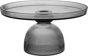Al Saif Gallery Glass Cake Serving Stand, 31.8 x 31.8 x 17 cm, Round - Clear product image