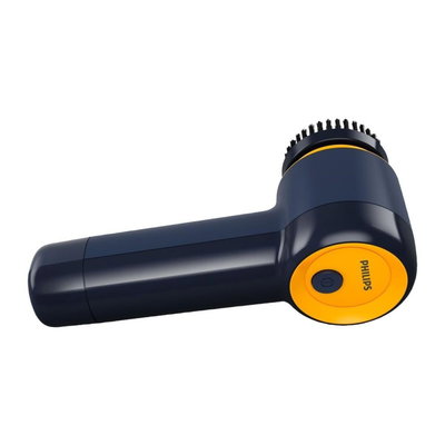 Philips GCA1000/60 Shoe Cleaning Brush, 4 Batteries, 3 Heads - Blue/Yellow product image 6