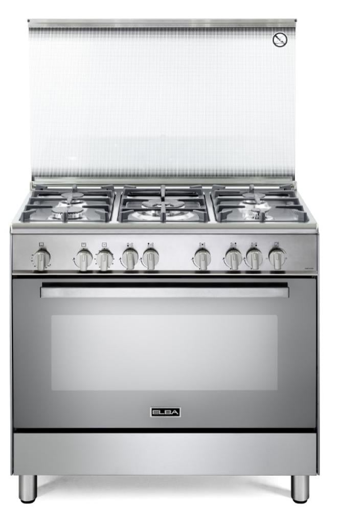 Elba CXX965GSA Gas Oven, 5 Burners, 90 cm, 106 L - Silver product image