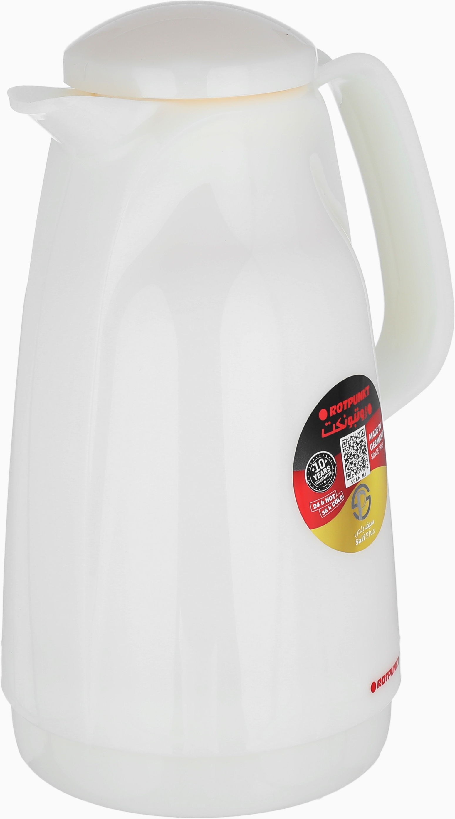 Rotpont thermos, 1.5 liters, glass inner container, plastic outer shell - pearl product image 3