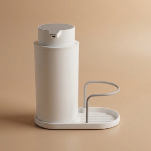 Al Saif Gallery Plastic Squeeze Soap Box, Stand - White product image