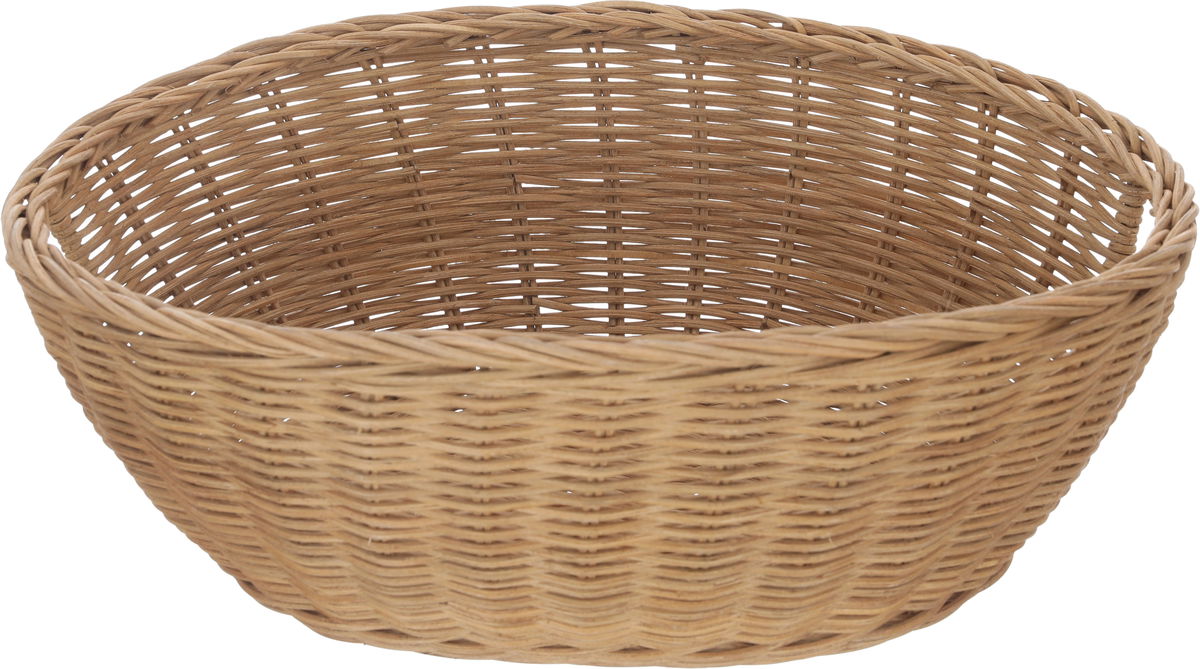 Al Saif Gallery wicker basket, 40x30x15.6 cm, handle - brown product image