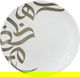 Al Saif Gallery Porcelain Serving Dish, 15x15x2 cm, Round - White Beige product image 1