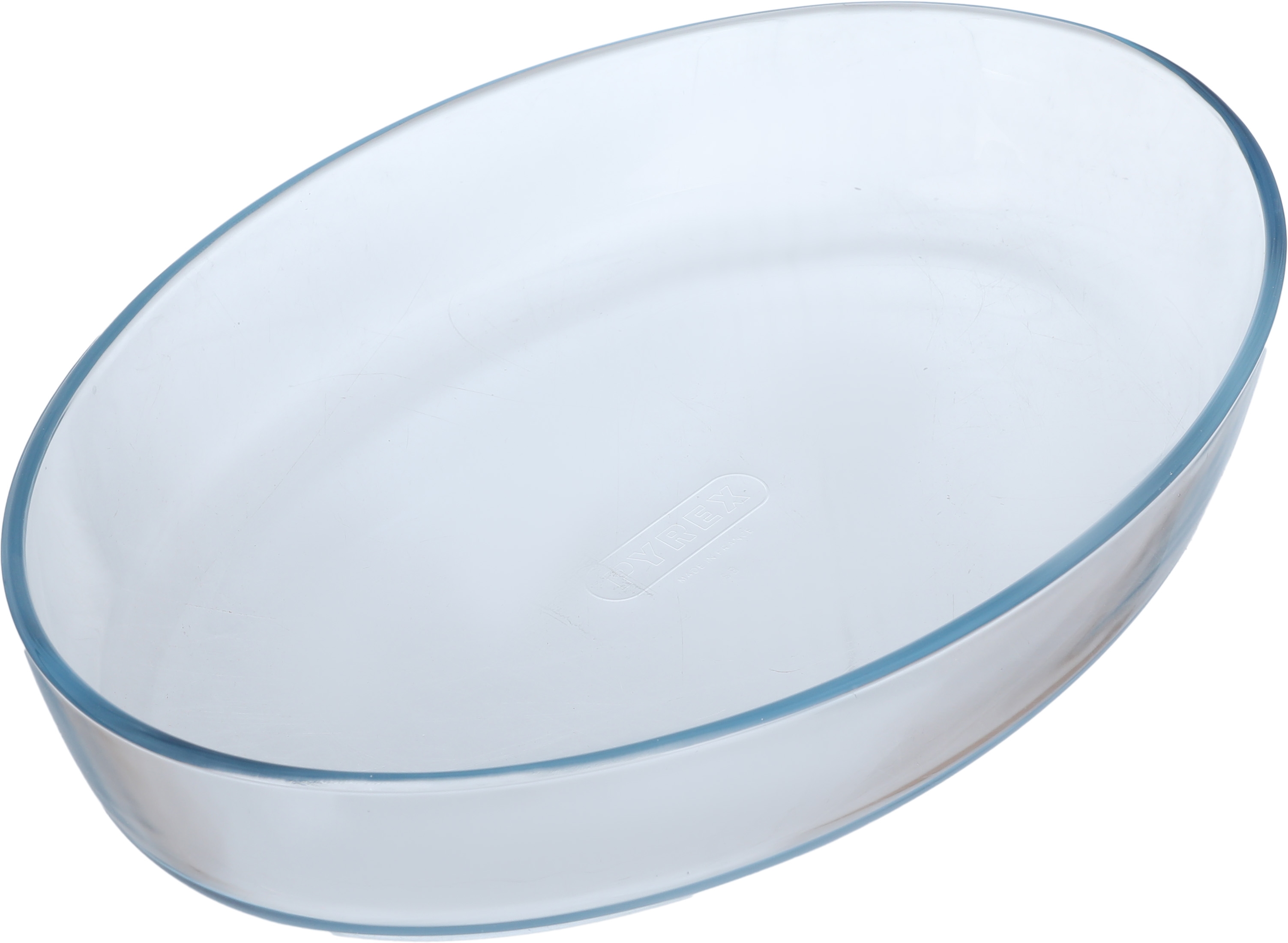Pyrex Glass Oven Tray with Lid, 3 L, Oval - Clear product image 2