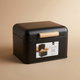 حافظة خبز استيل السيف غاليري، 14×20×22 سم - أسود product image 1